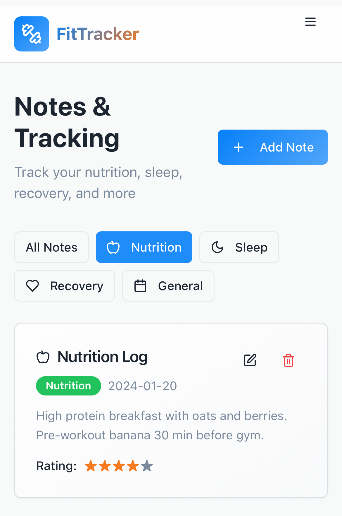 My own vibe coded fitness app
